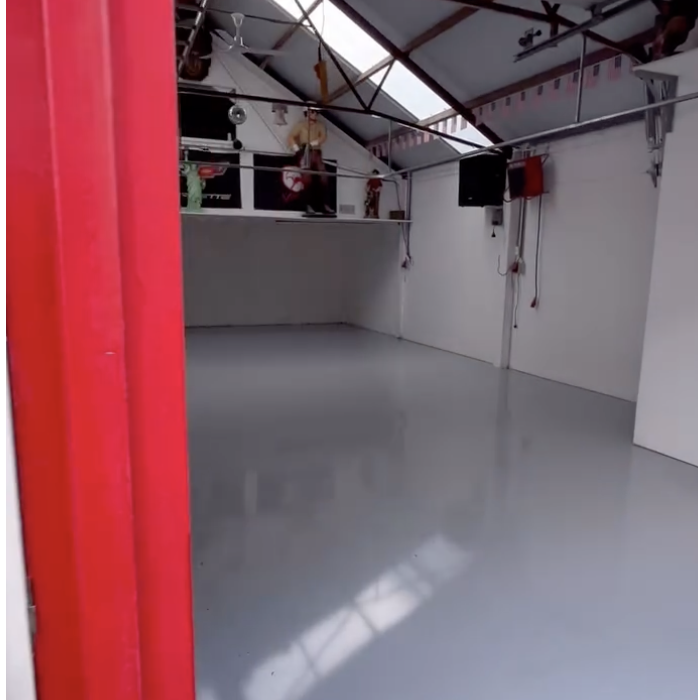 epoxy garage vloer